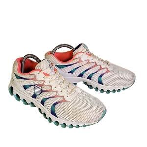 K-Swiss White Tubes Athletic Sneakers Womens Size 9.5